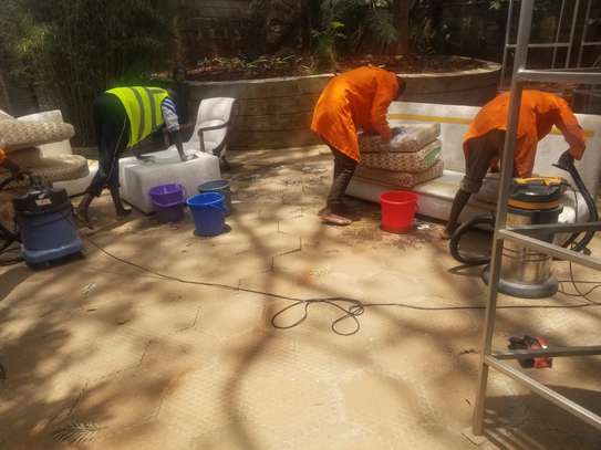 Sofa Set Cleaning Services in Nyayo Highrise image 1