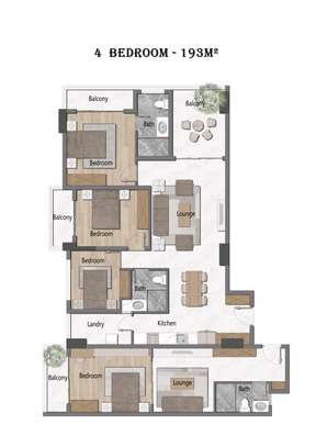 1,2,3 and 4 Bedroom Apartments at ILU GREEN HOMES for sale image 3
