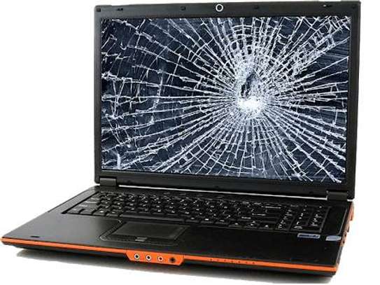 broken laptop screen image 1