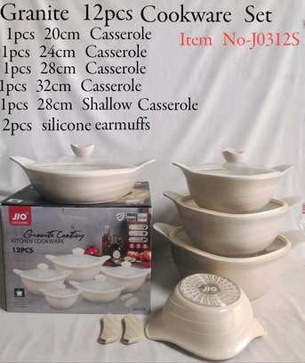 Granite coating cookware set image 3