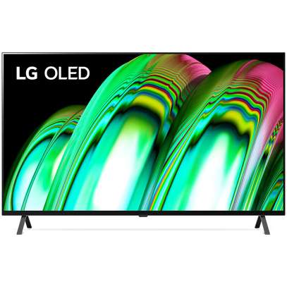 LG - 55" Class A2 Series OLED 4K UHD Smart webOS TV image 1
