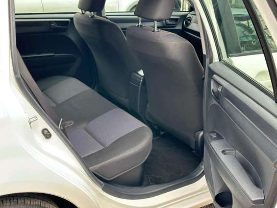 Toyota Fielder hybrid Pearl white color 2018 model . image 7