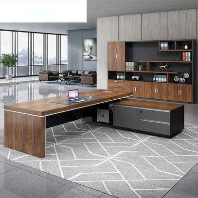 Office Desk: Executive 2m President's Manager's Desk image 4