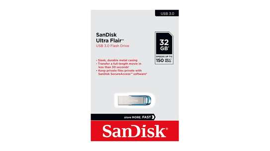 SanDisk ultra flair 32gb flash drive /disk image 1