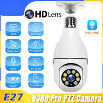 Bulb WiFi Camera V380 Pro Built- image 2