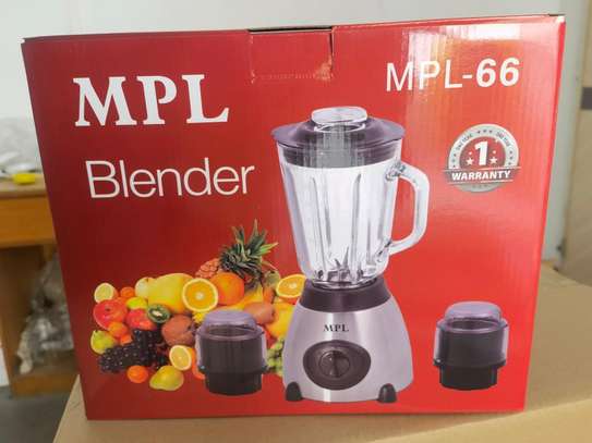 3 in 1blender  Primdel glass jar  stainless 350 watts image 1