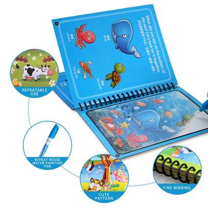 Magical Water Drawing Book With 1Pc Free Water Pen image 1