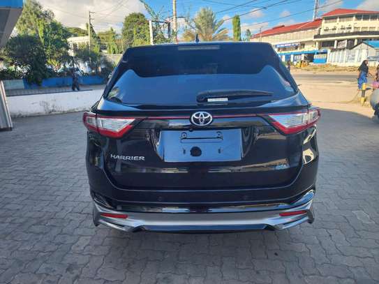 Toyota Harrier premium grade black 2018 black image 11