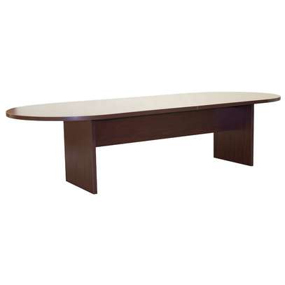 Conference Table: Durable 180 Oval Wooden Table for Meeting image 2