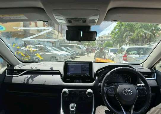 TOYOTA RAV4 NEW SHAPE SUNROOF 2019 WHITE image 6