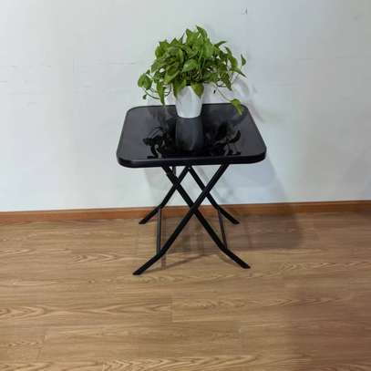 Foldable Table : Foldable Black Office Chair In Magena image 2