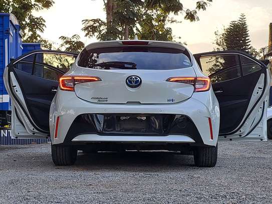 Toyota Corolla sport white color fully loaded 2019 model. image 2