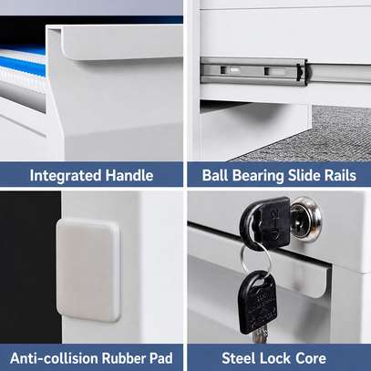 Office Cabinet: 4 Drawer  Office Cabinet In Kindu Bay image 3