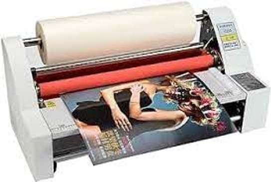 Four Rollers Hot and cold roll laminating machine image 2