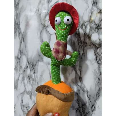Generic Lovely Talking Toy Dancing Cactus Doll Speak image 1
