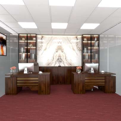 Dining Table: Round White Dining Table image 7