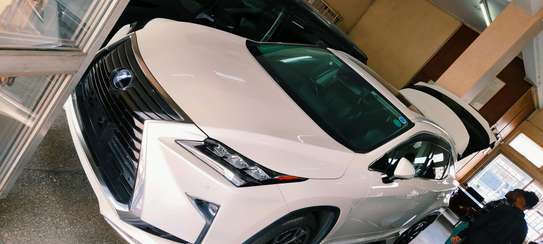 Lexus Rx450h white hybrid 2017 image 3