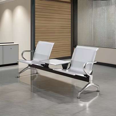 Office Bench: 2 Seater Stainless Steel Office Bench image 5