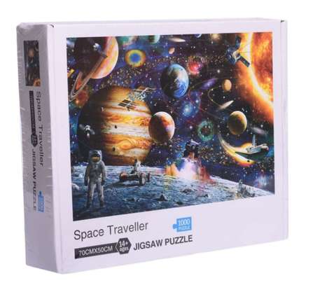 Jigsaw Puzzle 1000pcs Space Traveller image 1