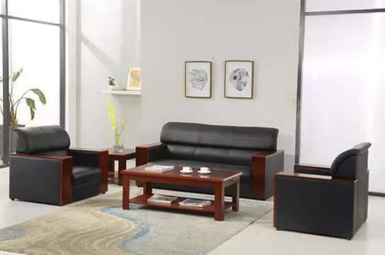 Office Sofa : 5 - Seater Executive Reception Office Sofa image 4
