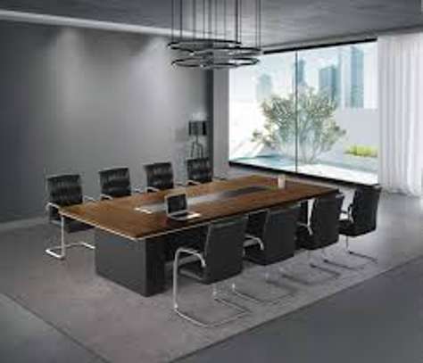 3 M Wooden Executive Boardroom Table image 7
