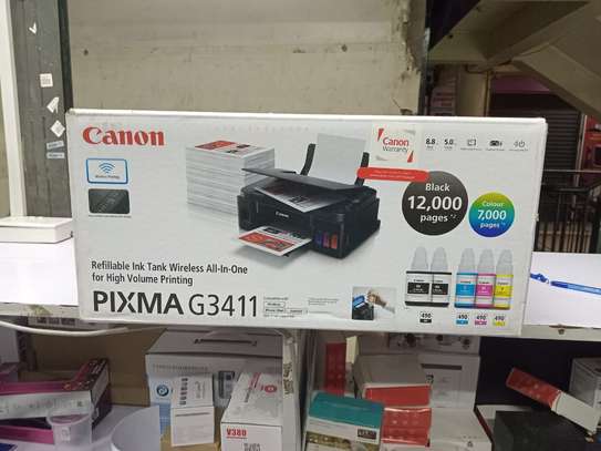 Canon PIXMA G3411 All-In-One Wireless Printer. image 1