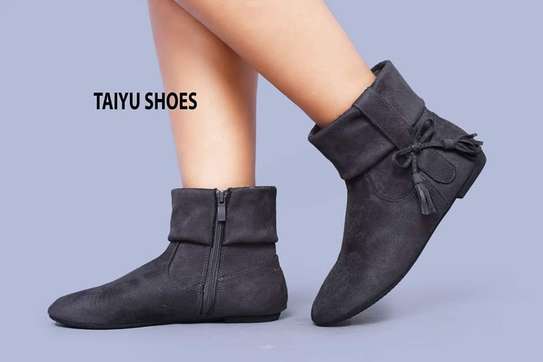 Grey ladies Taiyu ankle boots image 3