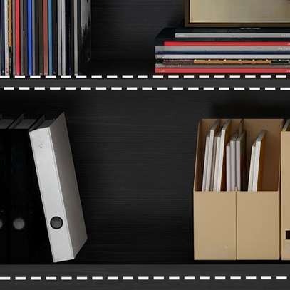 Office Cabinet: 4-Door  File Wooden Storage Office Cabinet image 4