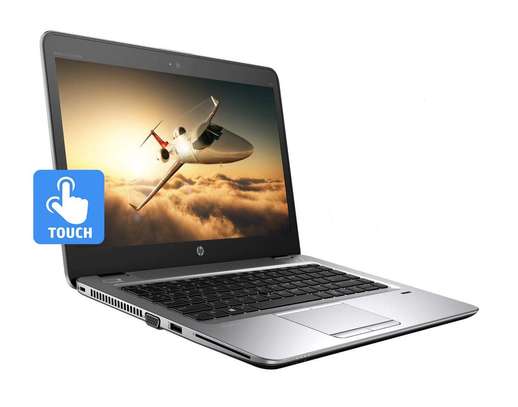 HP EliteBook 840 G3 Touch Screen Core i5-8GB RAM-256GB SSD Windows 10 pro 64 Silver image 2