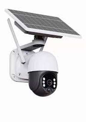 4G GSM Simcard Solar Powered PTZ 360 Degrees CCTV Camera. image 2