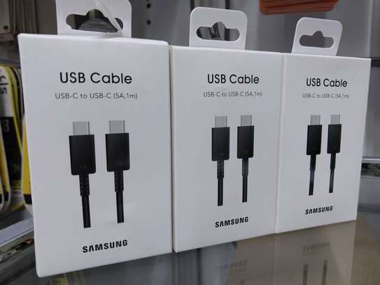 Samsung USB-C To USB-C 5A 1.5M Cable - Black image 2
