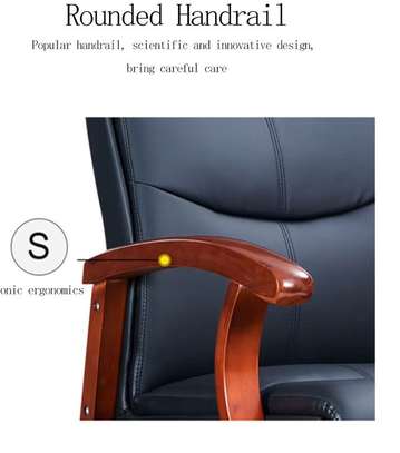 OFFICE CHAIR: Black High Density Office Chair image 4