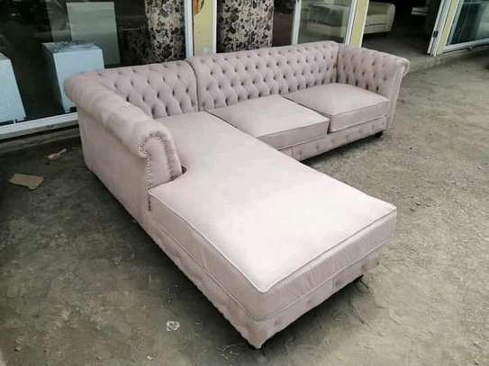 L shaped Chester sofa image 2