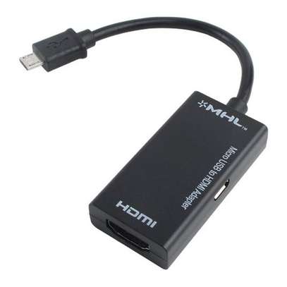 HDMI MHL Micro USB Male to HDMI Female Adapter Cable for Android Smartphone Tablet image 1