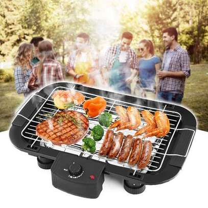 Electric Barbecue Grill Adjustable Temperature image 2