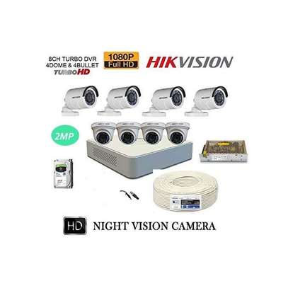 8 HIK Vision CCTV Cameras Full Kit image 2