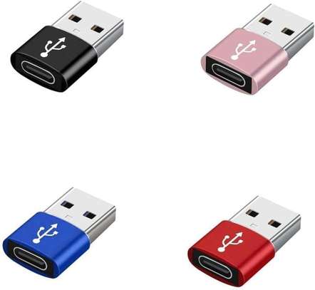 Mini type C to USB Adapter 3.0 USB-C Male OTG Data Connector image 3