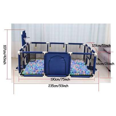 Portable Child Playpen Rectangle image 2