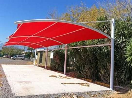 Full car shade structure image 1