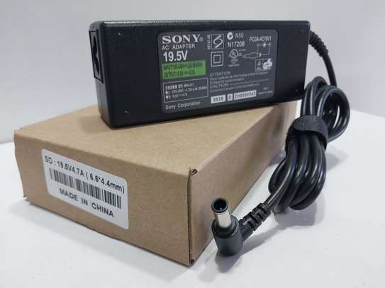SONY Vaio Charger 19.5V – 4.7Amps Laptop Adapter image 1