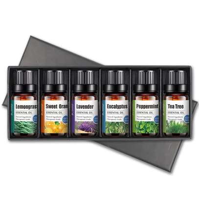Pure Natural Aromatherapy Essential Oil 10ml 6 Bottles image 1