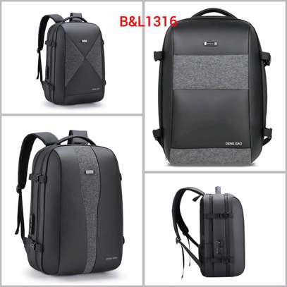 Premium quality laptop backpack image 1