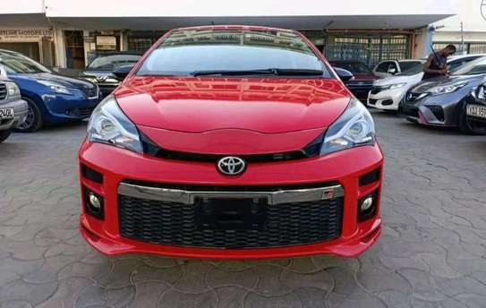 Toyota Vitz GR Hybrid red 2018 image 1