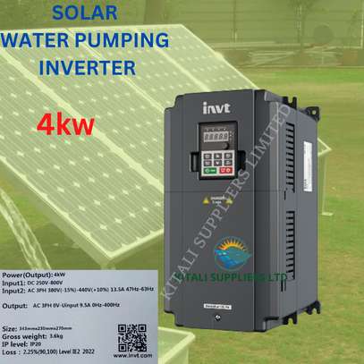 Sunverter 4Kw Solar water pumping inverter 4KW 3PHASE image 1