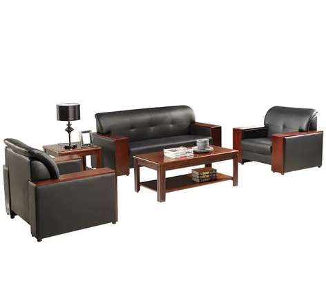 Office Sofa: 5 Seater Executive Sofa Set image 3