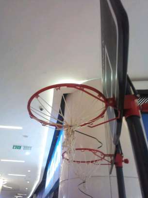 Foldable portable metallic basketball set 2-3 meters image 4