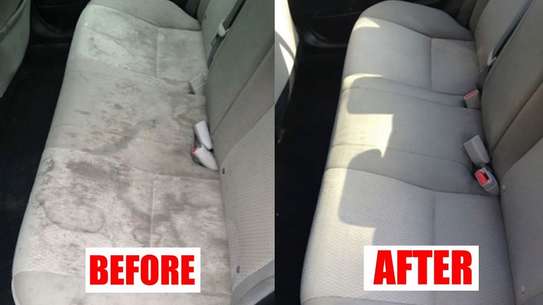 car seats and whole interior cleaning image 10
