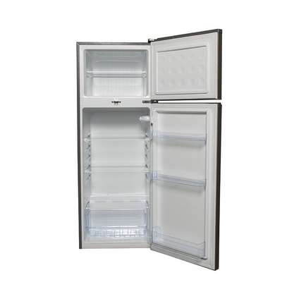 Bruhm BFD 200MD – Double Door Refrigerator, 220L – Inox image 2