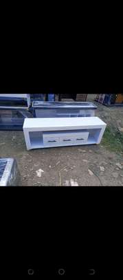 TV stand in white image 1