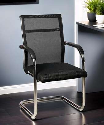 Office Chair: Mesh Visitor's Office Chair image 1